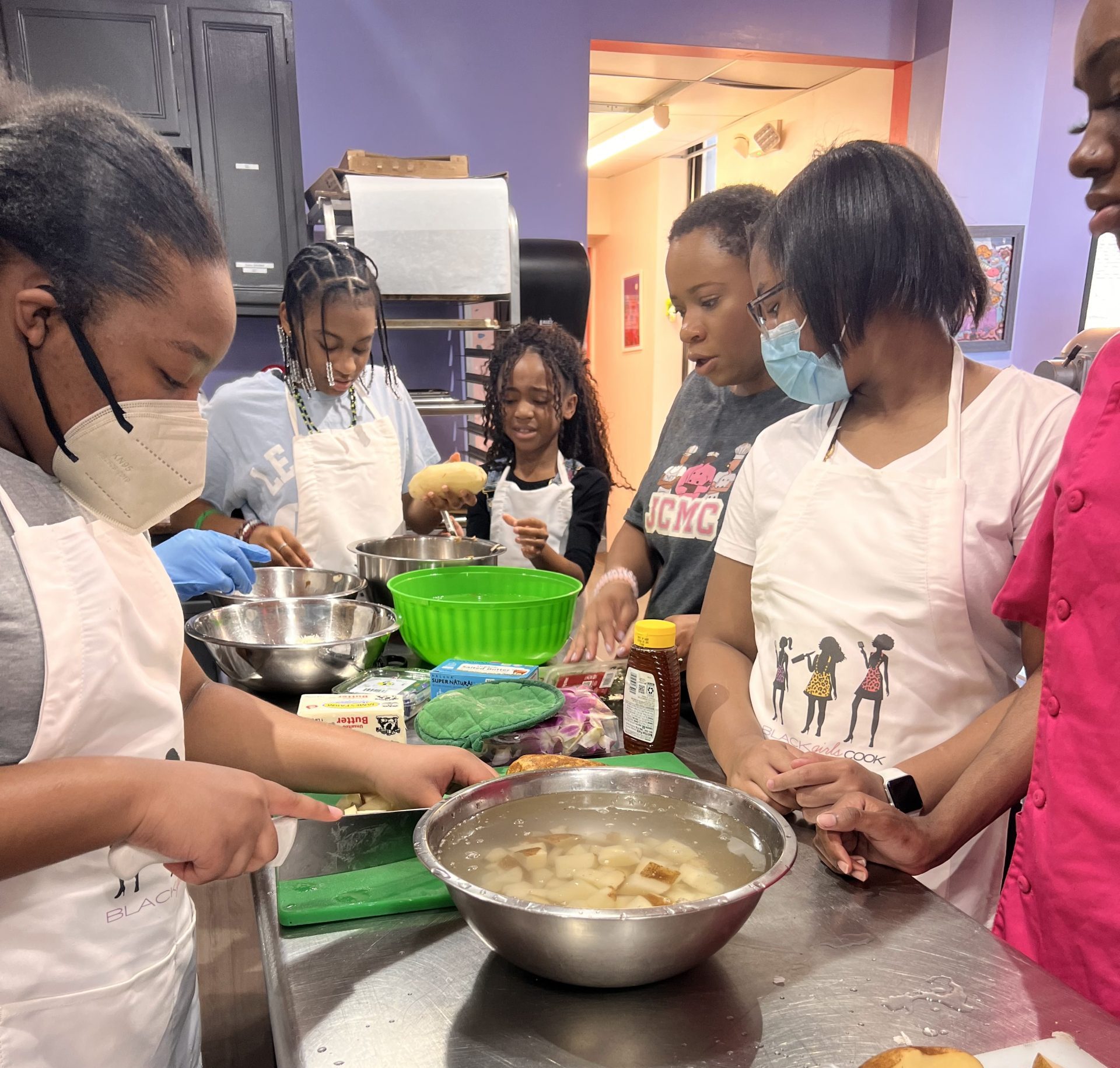 Meet the Black Girls Cooking Up Health and Hope Word In Black