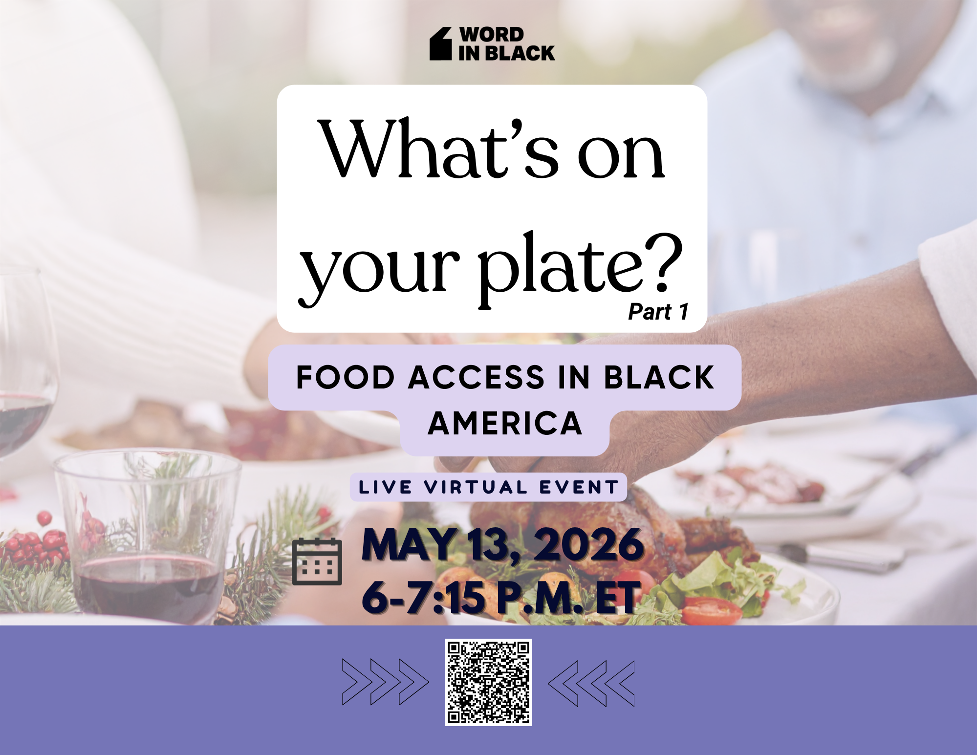 EVENT: What’s on Your Plate? Food Access in Black America